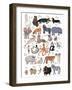 ABC Party Animal-Hanna Melin-Framed Art Print