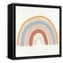 ABC Rainbow 3-Kimberly Allen-Framed Stretched Canvas