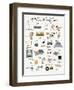 ABC Self Care-Kyra Brown-Framed Art Print