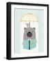 Abcbear-Nanamia Design-Framed Art Print