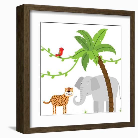 ABCs 2-Kimberly Allen-Framed Art Print