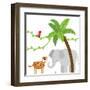 ABCs 2-Kimberly Allen-Framed Art Print