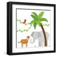 ABCs 2-Kimberly Allen-Framed Art Print