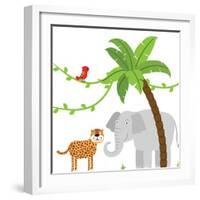 ABCs 2-Kimberly Allen-Framed Art Print