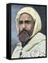 Abd Al-Qadir B Muhyi Al-Din Al-Hasani (Abdelkader) (1808-1883). Algerian Leader-Prisma Archivo-Framed Stretched Canvas