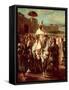 Abd Ar-Rahman-Eugene Delacroix-Framed Stretched Canvas