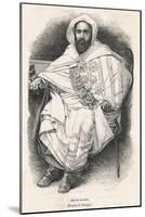 Abd el Kader Bey of Mascara Algerian Leader Resisted the French Occupation-null-Mounted Art Print
