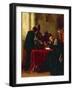 Abdication of Mary Queen of Scots in Loch Leven Castle-Joseph Severn-Framed Giclee Print
