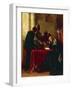 Abdication of Mary Queen of Scots in Loch Leven Castle-Joseph Severn-Framed Giclee Print