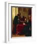 Abdication of Mary Queen of Scots in Loch Leven Castle-Joseph Severn-Framed Giclee Print