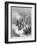 Abdiel Leads Good Angels into the Fight with Satan-J. Huyot-Framed Art Print