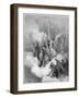 Abdiel Leads Good Angels into the Fight with Satan-J. Huyot-Framed Art Print