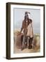 Abdih-Hiddisch, a Minatarre Chief, 1834 (W/C on Paper)-Karl Bodmer-Framed Giclee Print