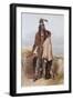 Abdih-Hiddisch, a Minatarre Chief, 1834 (W/C on Paper)-Karl Bodmer-Framed Giclee Print