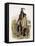 Abdih Hiddisch, a Minitarre Chief-Karl Bodmer-Framed Stretched Canvas