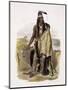 Abdih Hiddisch, a Minitarre Chief-Karl Bodmer-Mounted Giclee Print