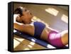 Abdominal Toning Exercises-null-Framed Stretched Canvas