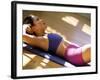Abdominal Toning Exercises-null-Framed Photographic Print
