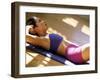 Abdominal Toning Exercises-null-Framed Photographic Print