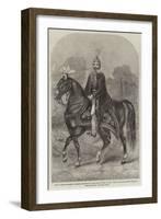 Abdu'L Medjid, Sultan of Turkey, Proceeding to the Feast of the Balram-null-Framed Giclee Print