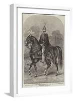 Abdu'L Medjid, Sultan of Turkey, Proceeding to the Feast of the Balram-null-Framed Giclee Print