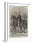 Abdu'L Medjid, Sultan of Turkey, Proceeding to the Feast of the Balram-null-Framed Giclee Print