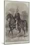 Abdu'L Medjid, Sultan of Turkey, Proceeding to the Feast of the Balram-null-Mounted Giclee Print