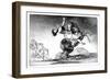 Abducting Horse, 1819-1823-Francisco de Goya-Framed Giclee Print