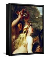 Abduction of Europa-Luca Giordano-Framed Stretched Canvas