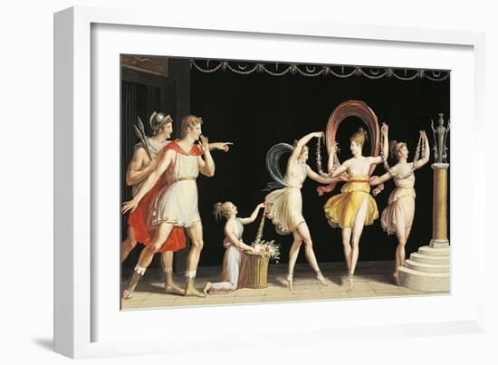 Abduction of Helen-Antonio Canova-Framed Giclee Print