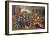 Abduction of the Sabine Women-Nicolas Poussin-Framed Art Print