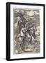 Abduction on a Unicorn, 1516-Albrecht Dürer-Framed Giclee Print