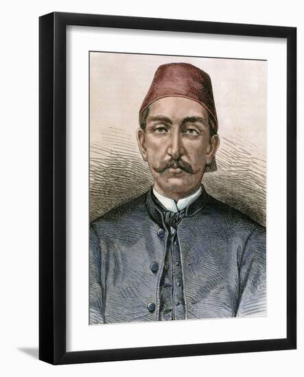 Abdul Hamid Ii (1842-1918). Sultan of the Ottoman Empire (1876-1909)-Prisma Archivo-Framed Photographic Print