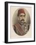 Abdul Hamid II, Ottoman Sultan-W&d Downey-Framed Art Print