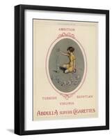 Abdulla Cigarettes-Lewis Baumer-Framed Art Print