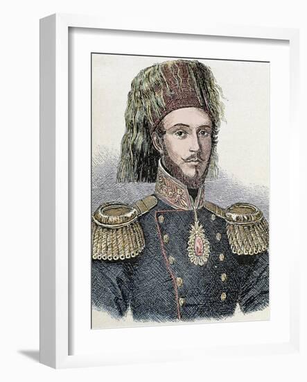 Abdulmecit I (1823-1861) Ottoman Sultan (1839-1861)-Prisma Archivo-Framed Photographic Print