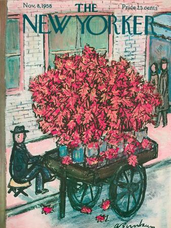 The New Yorker Cover - November 8, 1958
