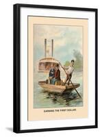 Abe Lincoln, Earning the First Dollar-Harriet Putnam-Framed Art Print