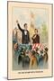 Abe Lincoln, On the Stump with Douglas-Harriet Putnam-Mounted Art Print