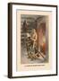 Abe Lincon, Lover of Books and Study-Harriet Putnam-Framed Art Print