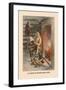 Abe Lincon, Lover of Books and Study-Harriet Putnam-Framed Art Print