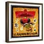 Abejorro Mostachon-Jorge R. Gutierrez-Framed Art Print