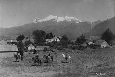 Mexican Cowboys On The Range-El Ixtaccihual-Abel Briquet-Stretched Canvas