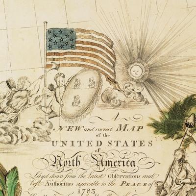 America's First National Map, 1784