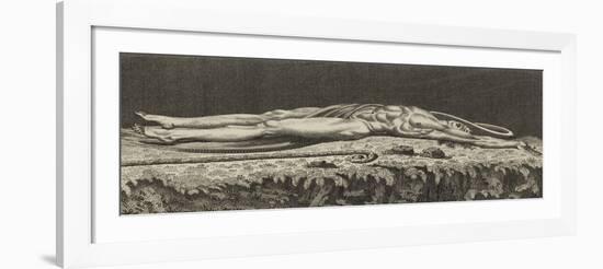 Abel, the First Victim Sacrificied to Envy-Henry Fuseli-Framed Giclee Print