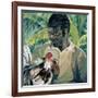 Abel with Fighting Cock, 1961-Izabella Godlewska de Aranda-Framed Giclee Print