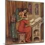 Abelard and Heloise French Scholar and Nun Embracing in the Scriptorium-Eleanor Fortescue Brickdale-Mounted Photographic Print