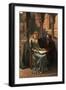 Abelard and His Pupil Heloise, 1882-Edmund Blair Leighton-Framed Giclee Print