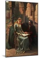 Abelard and His Pupil Heloise, 1882-Edmund Blair Leighton-Mounted Giclee Print