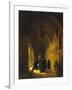 Abelard in Cloister, 1820-1830-Francois-Marius Granet-Framed Giclee Print